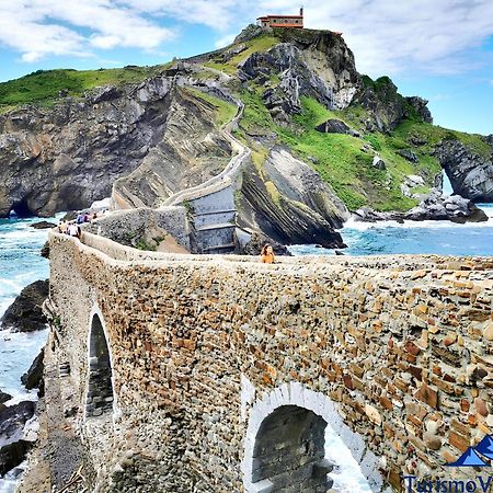 Junto A Las Playas,Dos Terrazas Y Vistas Al Mar Sopelana Kültér fotó