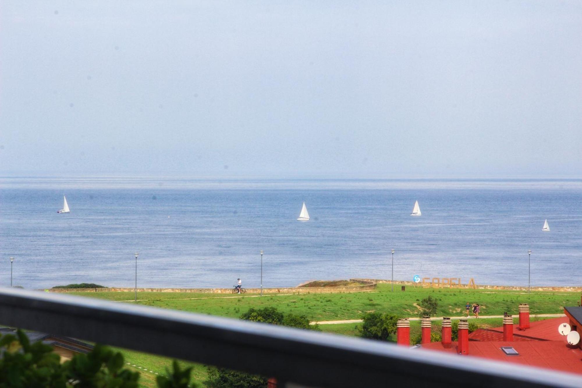 Junto A Las Playas,Dos Terrazas Y Vistas Al Mar Sopelana Kültér fotó