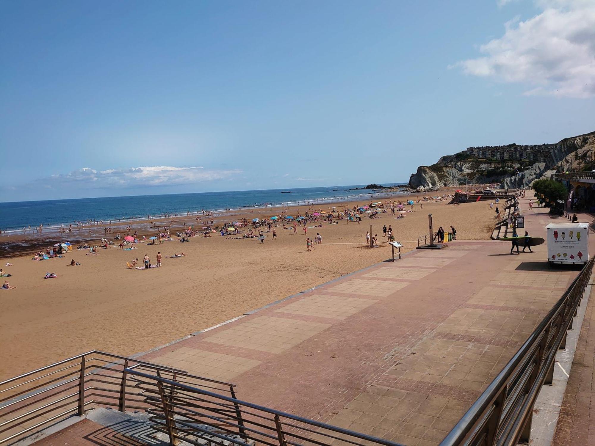 Junto A Las Playas,Dos Terrazas Y Vistas Al Mar Sopelana Kültér fotó